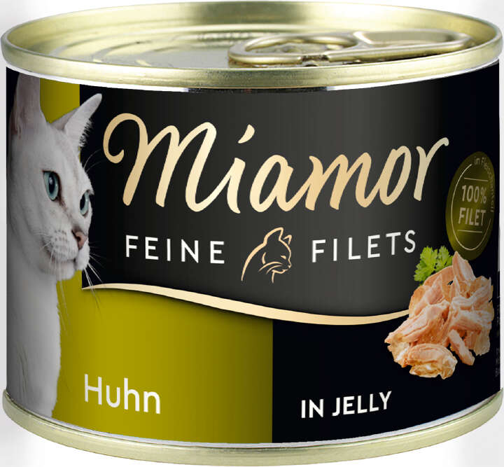Miamor Katzen-Nassfutter Feine Filets Huhn in Jelly